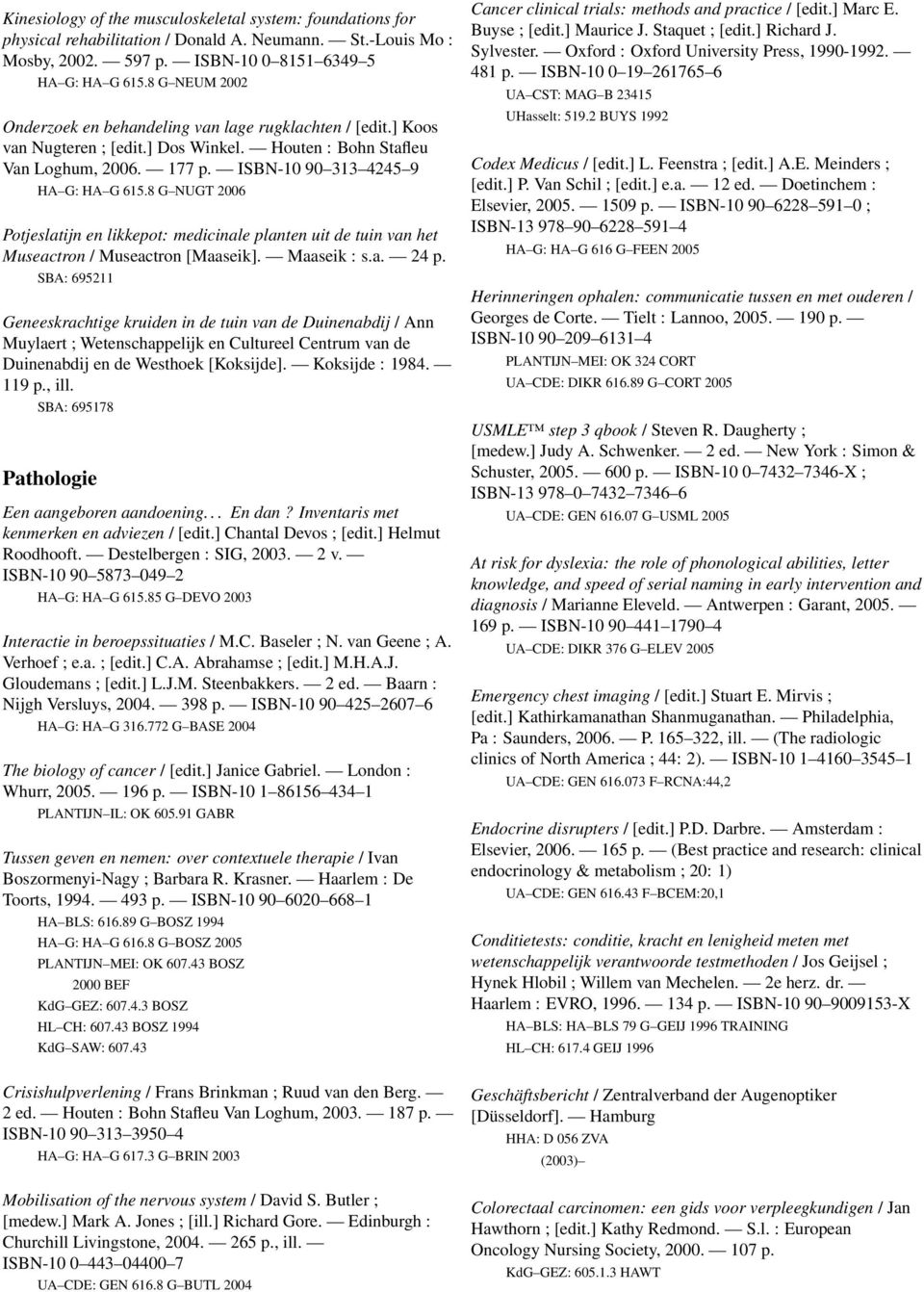 8 G NUGT 2006 Potjeslatijn en likkepot: medicinale planten uit de tuin van het Museactron / Museactron [Maaseik]. Maaseik : s.a. 24 p.
