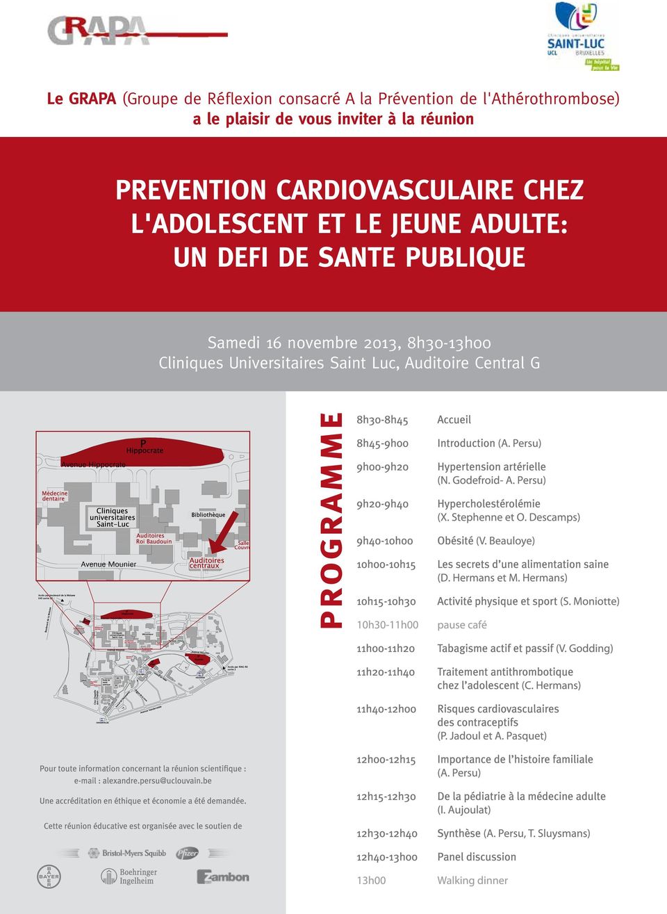 L'ADOLESCENT ET LE JEUNE ADULTE: UN DEFI DE SANTE PUBLIQUE Samedi 16 novembre