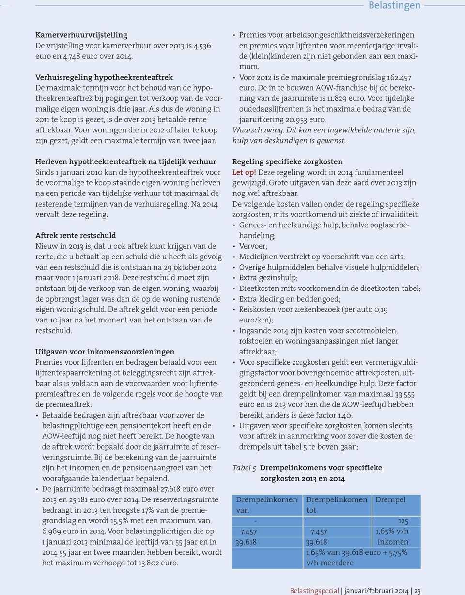 Als dus de woning in 2011 te koop is gezet, is de over 2013 betaalde rente aftrekbaar. Voor woningen die in 2012 of later te koop zijn gezet, geldt een maximale termijn van twee jaar.