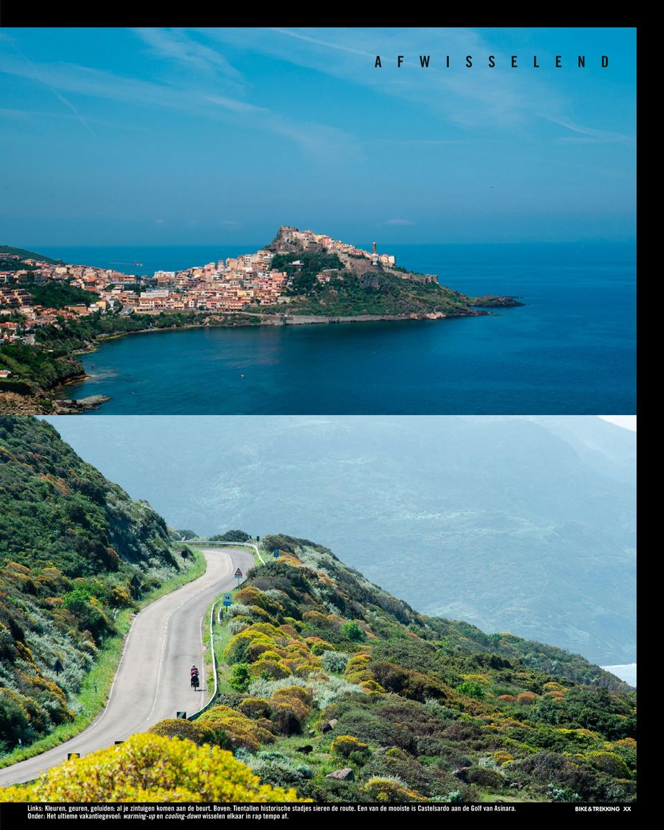 Een van de mooiste is Castelsardo aan de Golf van Asinara.