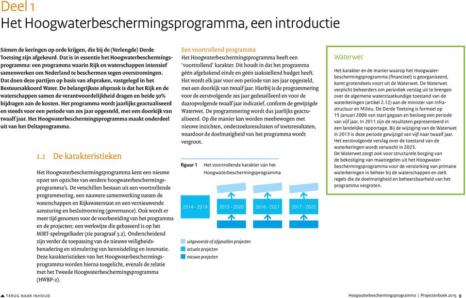 Dat doen deze partijen op basis van afspraken, vastgelegd in het Bestuursakkoord Water.