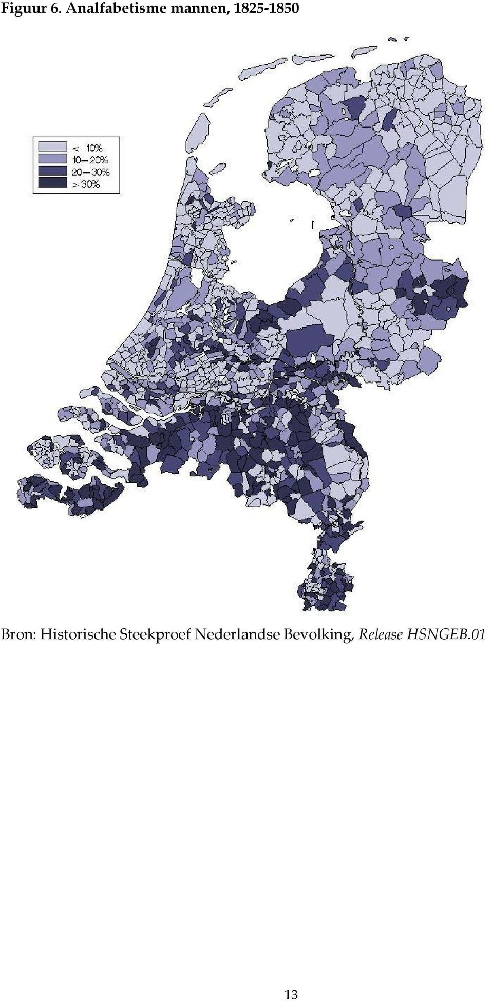 1825-1850 Bron: Historische