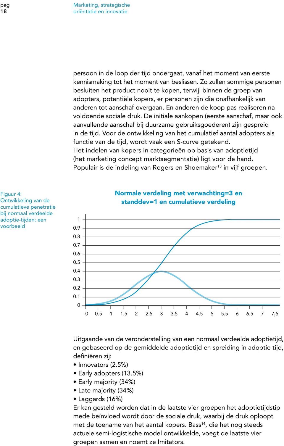 En anderen de koop pas realiseren na voldoende sociale druk. De initiale aankopen (eerste aanschaf, maar ook aanvullende aanschaf bij duurzame gebruiksgoederen) zijn gespreid in de tijd.