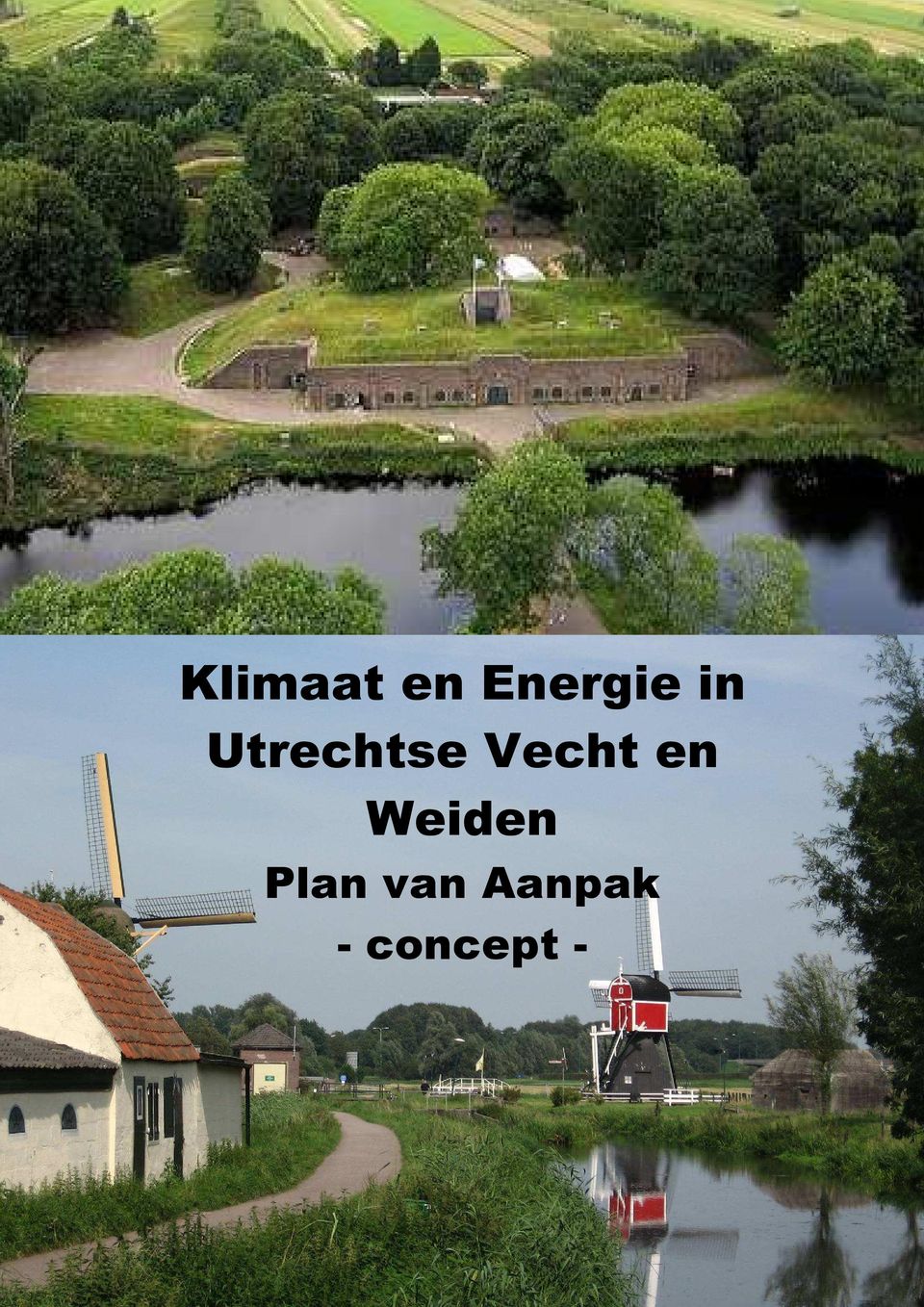 en Weiden Plan van