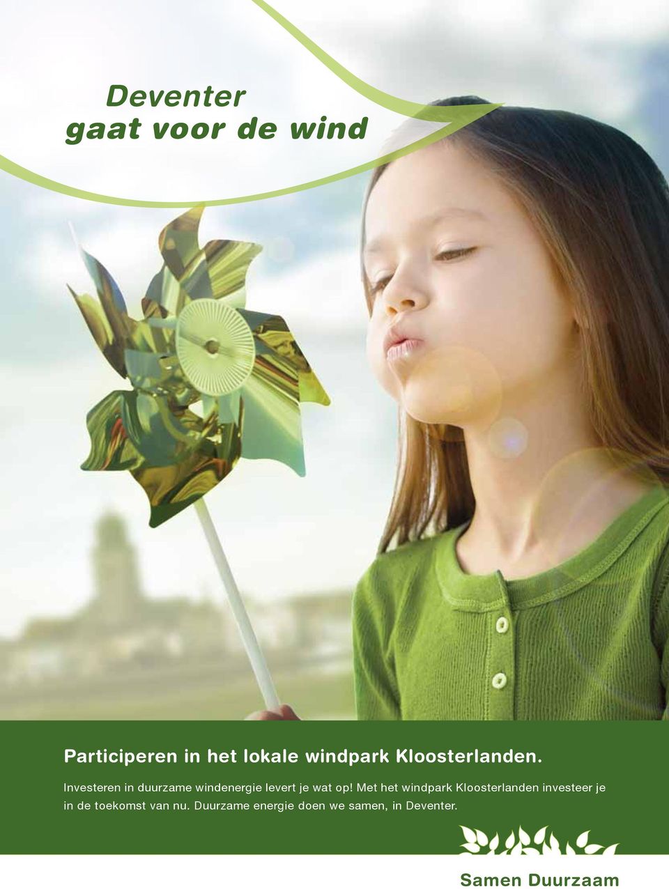 Met het windpark Kloosterlanden investeer je in de toekomst van nu.
