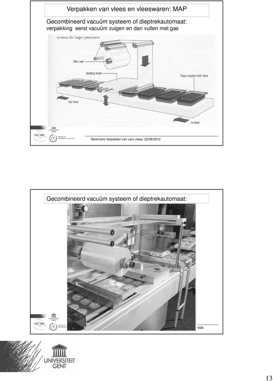 Gecombineerd vacuüm systeem of dieptrekautomaat: Seminarie BAMST studiedag: