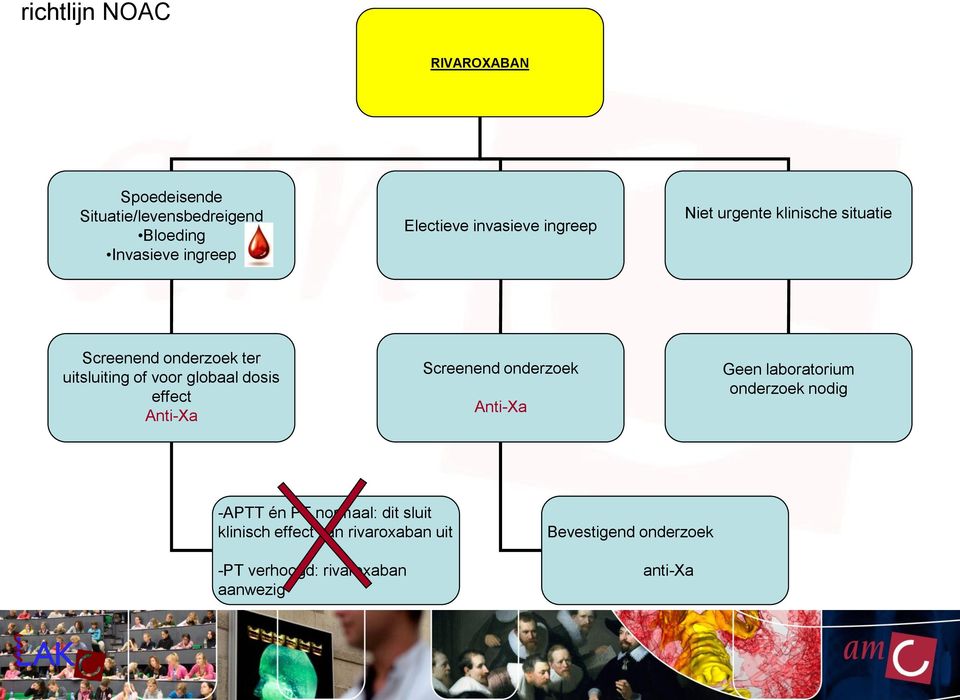 dosis effect Anti-Xa Screenend onderzoek Anti-Xa Geen laboratorium onderzoek nodig - én PT normaal: dit