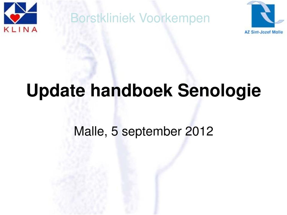 handboek Senologie