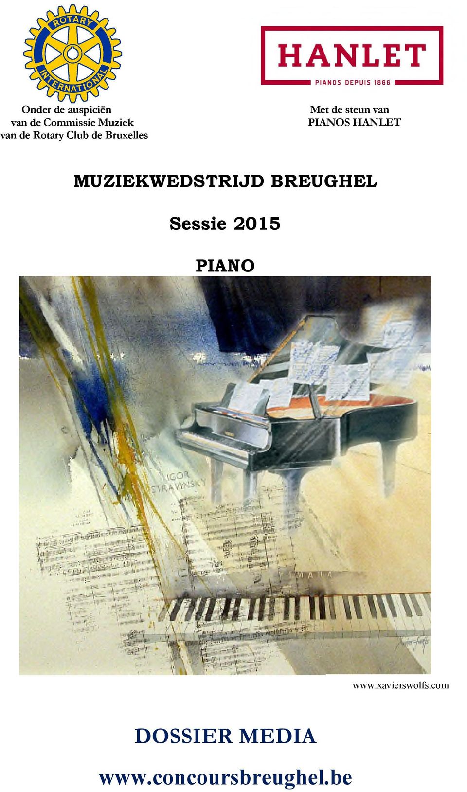 HANLET MUZIEKWEDSTRIJD BREUGHEL Sessie 2015 PIANO