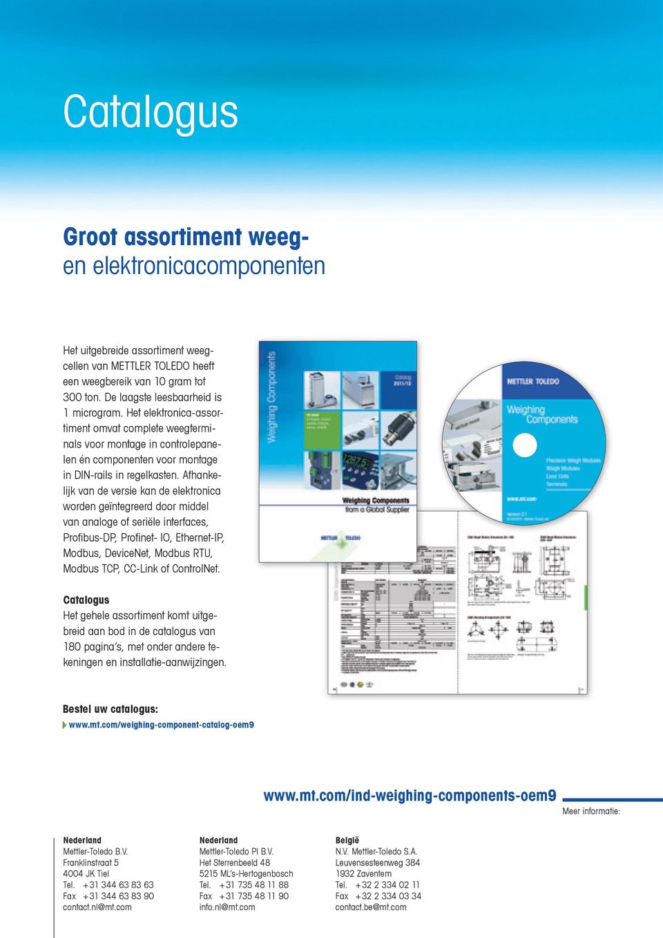 Afhankelijk van de versie kan de elektronica worden geïntegreerd door middel van analoge of seriële interfaces, Profibus-DP, Profinet- IO, Ethernet-IP, Modbus, DeviceNet, Modbus RTU, Modbus TCP,