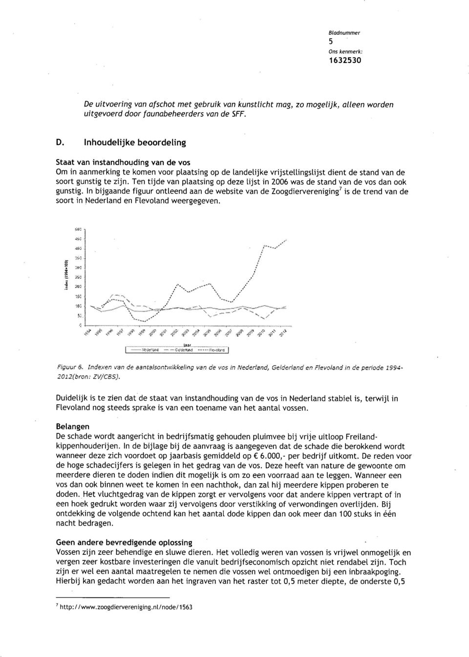 In bijgaande figuur ontleend aan de website van de Zoogdiervereniging^ is de trend van de soort In Nederland en Flevoland weergegeven. im. y.;t> s \ figuu,'- S. /H'iexe.i V3n de santaisantivikke.