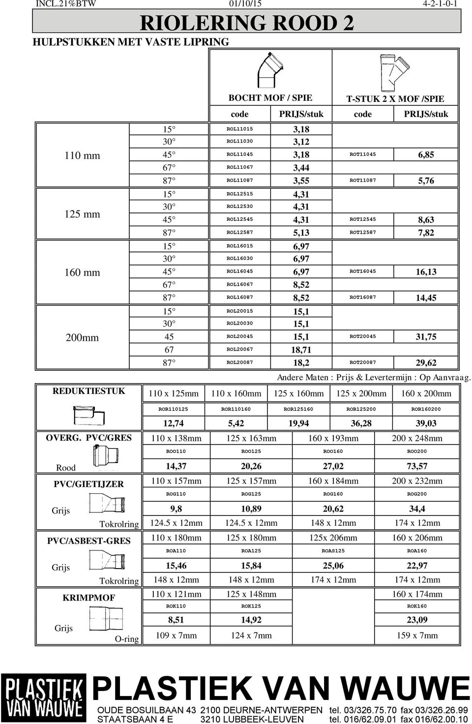 8,52 ROT160 14, 15 ROL20015 15,1 0 ROL2000 15,1 ROL200 15,1 ROT200 1,75 67 ROL20067 18,71 ROL200 18,2 ROT200 29,62 Andere Maten : Prijs & Levertermijn : Op Aanvraag.