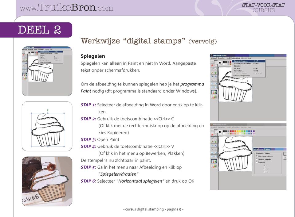 STAP 2: Gebruik de toetscombinatie <<Ctrl>> C (Of klik met de rechtermuisknop op de afbeelding en kies Kopieeren) STAP 3: Open Paint STAP 4: Gebruik de toetscombinatie <<Ctrl>> V (Of klik in het