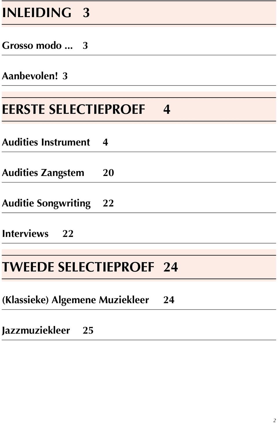 Instrument 4 Audities Zangstem 20 Auditie Songwriting