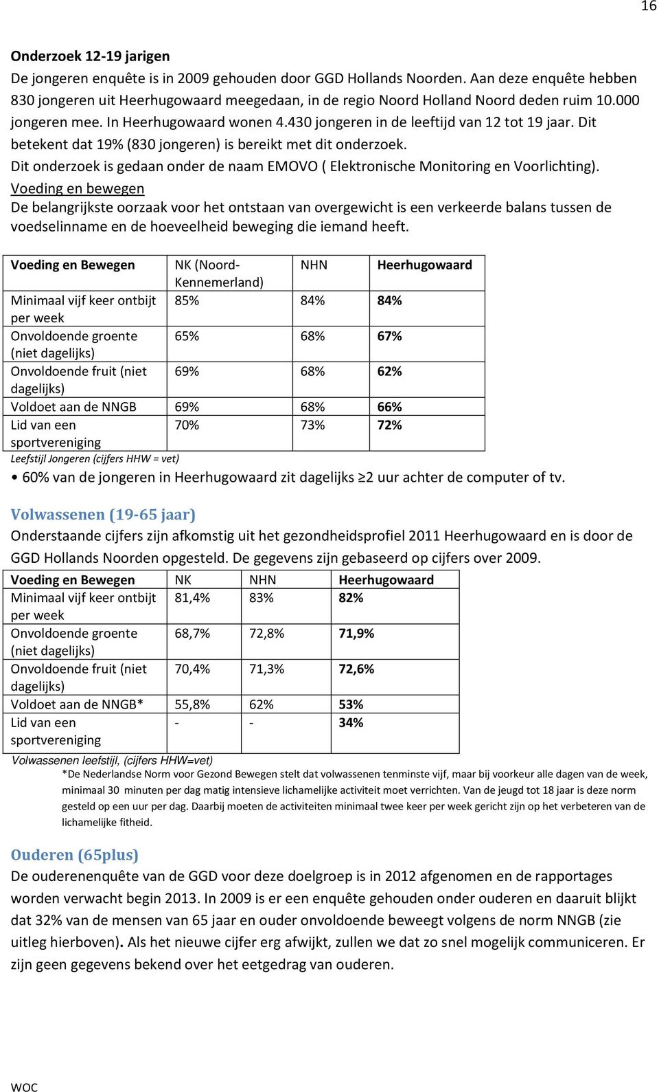 430 jongeren in de leeftijd van 12 tot 19 jaar. Dit betekent dat 19% (830 jongeren) is bereikt met dit onderzoek.