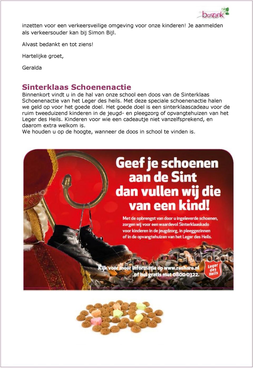 Met deze speciale schoenenactie halen we geld op voor het goede doel.