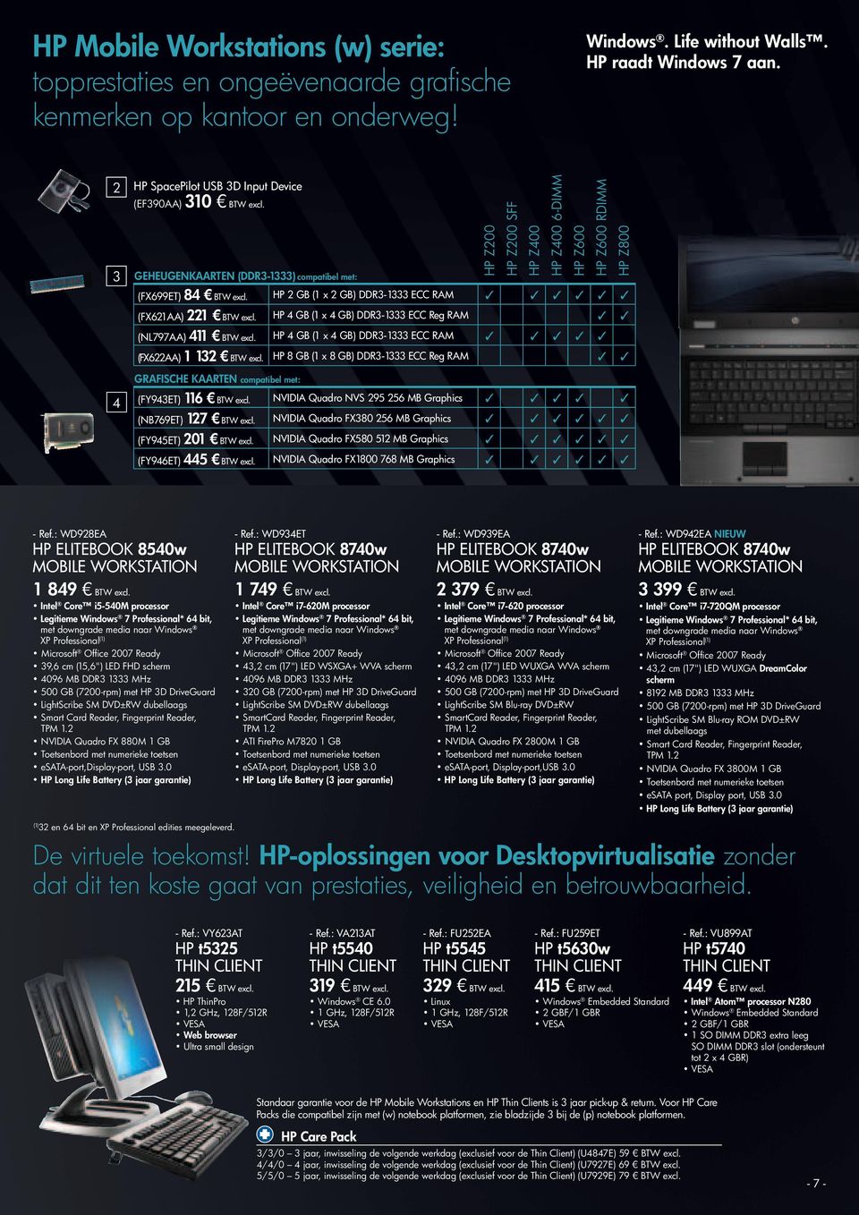 HP GB ( x GB) DDR3-333 ECC Reg RAM (NL797AA) BTW excl. HP GB ( x GB) DDR3-333 ECC RAM (FX622AA) 32 BTW excl.