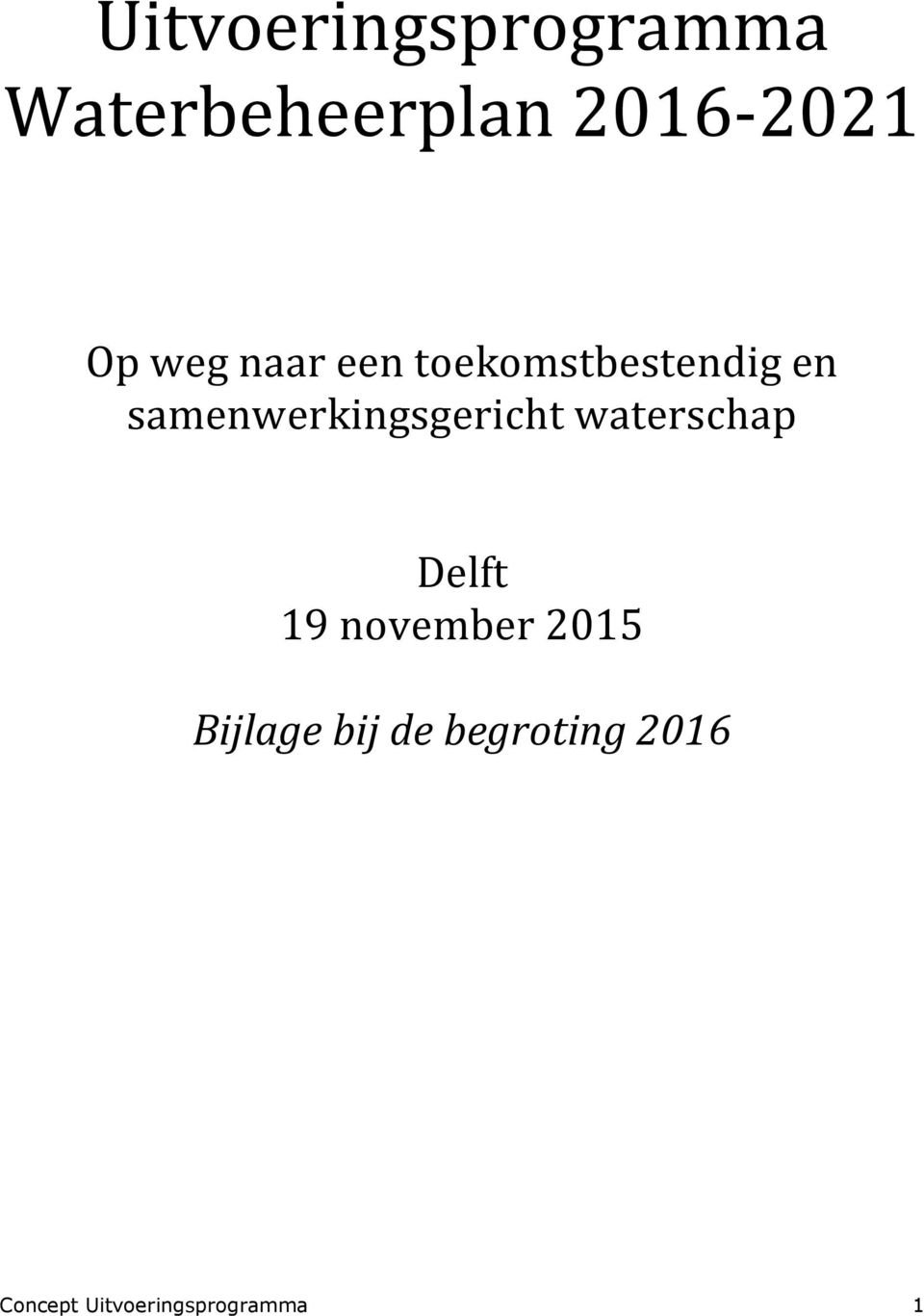 samenwerkingsgericht waterschap Delft 19