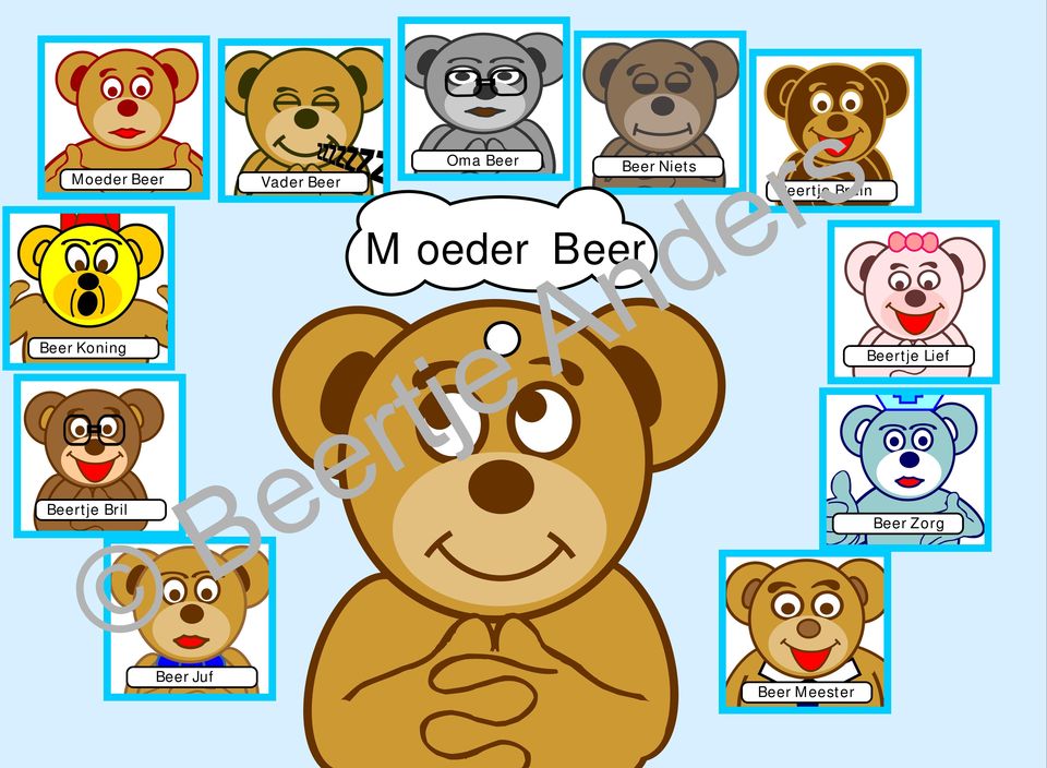 Beer Beer Niets Beertje Bruin