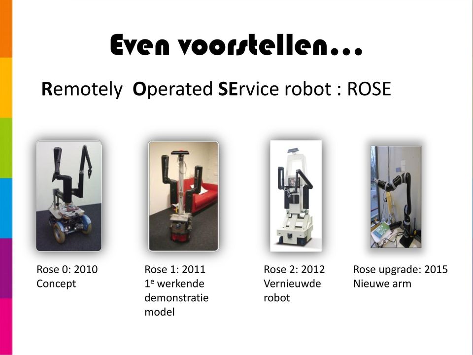 Rose 0: 2010 Concept Rose 1: 2011 1 e