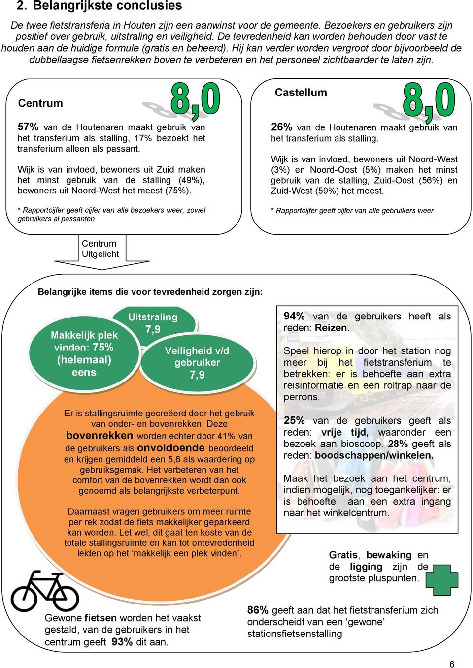 Hij kan verder worden vergroot door bijvoorbeeld de dubbellaagse fietsenrekken boven te verbeteren en het personeel zichtbaarder te laten zijn.