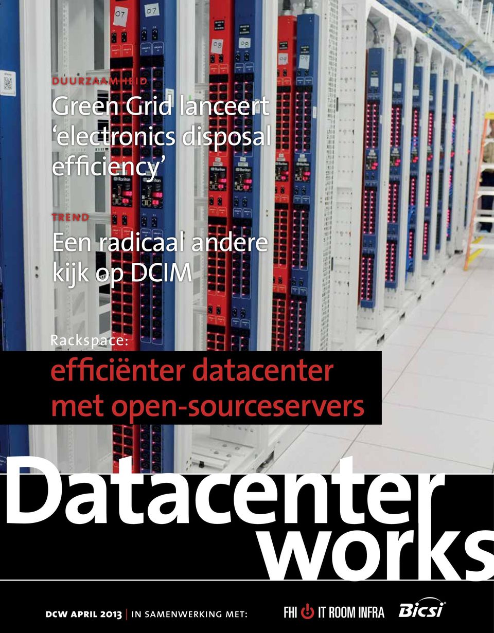 Rackspace: efficiënter datacenter met open-sourceservers