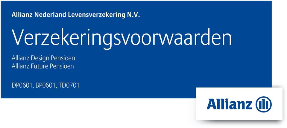 Verzekeringsvoorwaarden Allianz