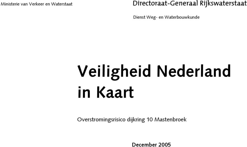 Veiligheid Nederland in Kaart