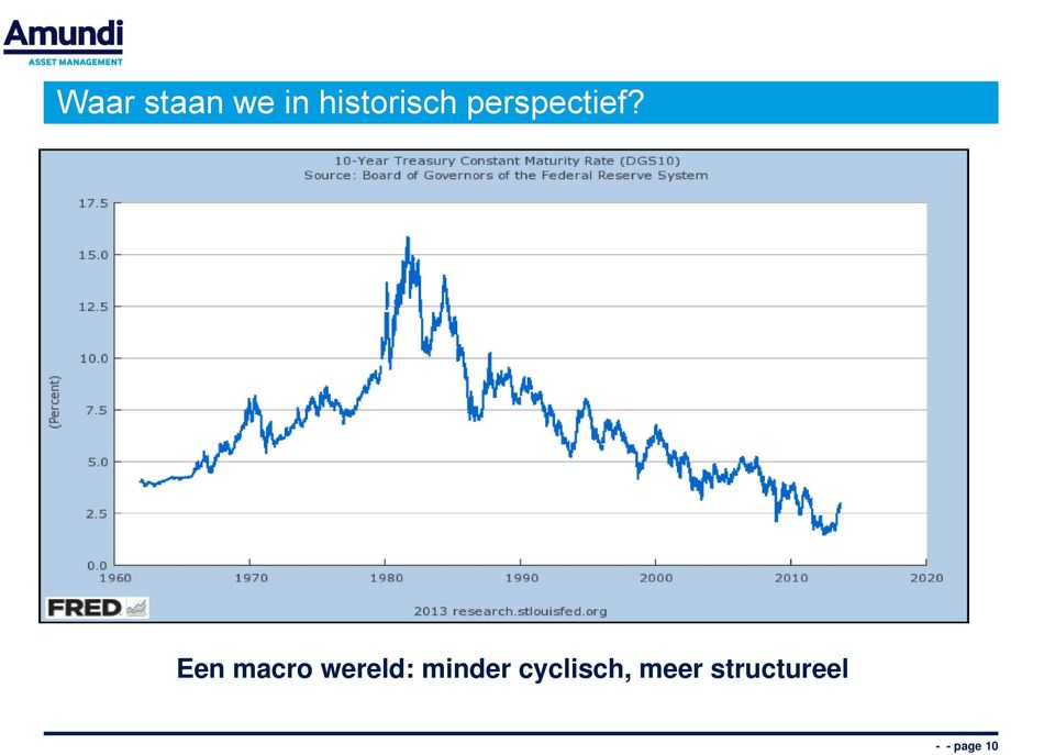 Een macro wereld: minder