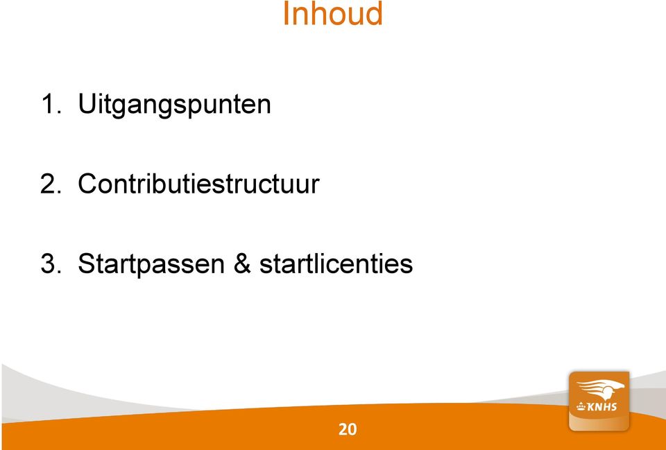 Contributiestructuur