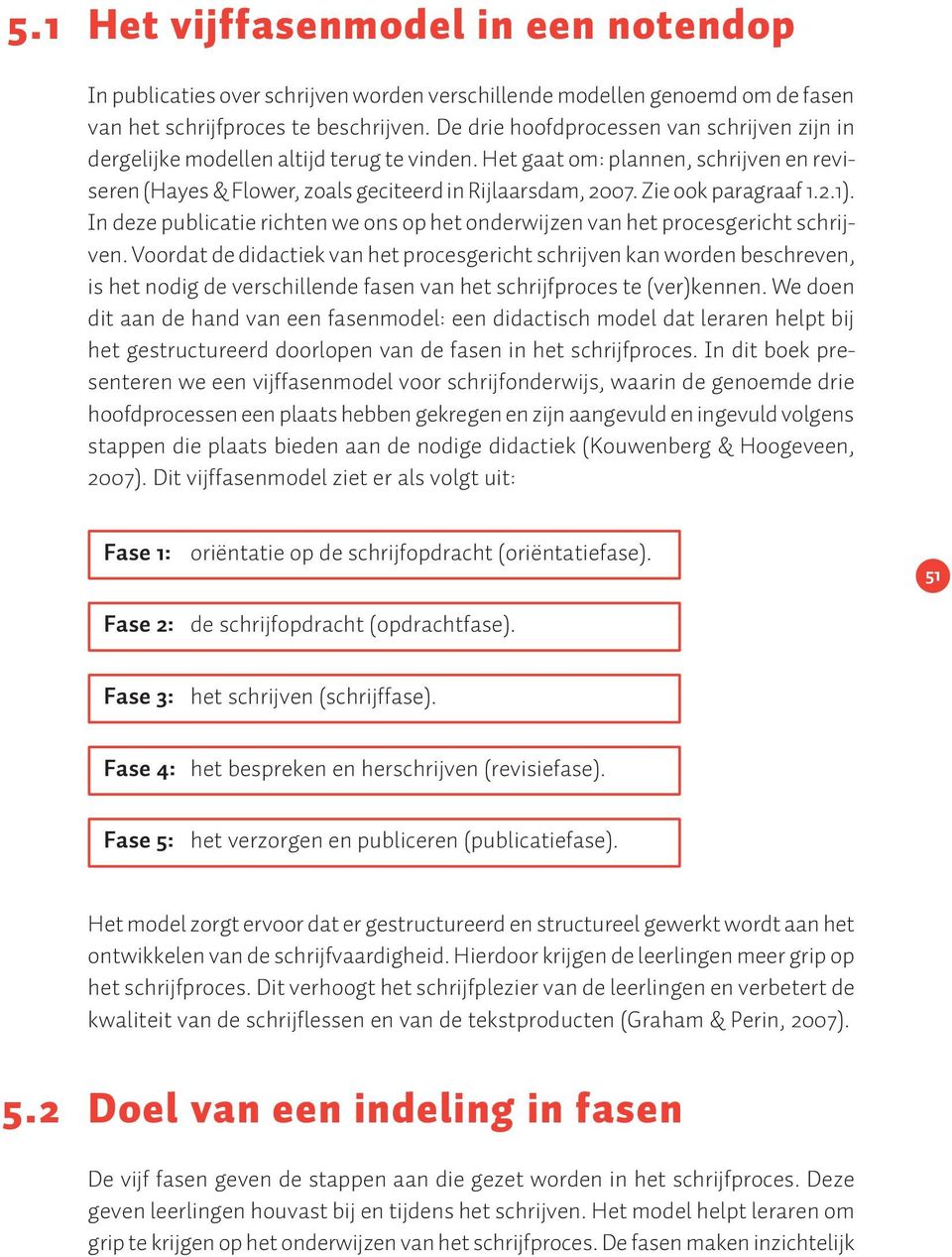 Zie ook paragraaf 1.2.1). In deze publicatie richten we ons op het onderwijzen van het procesgericht schrijven.