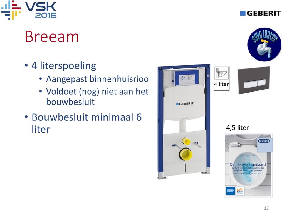 niet aan het bouwbesluit