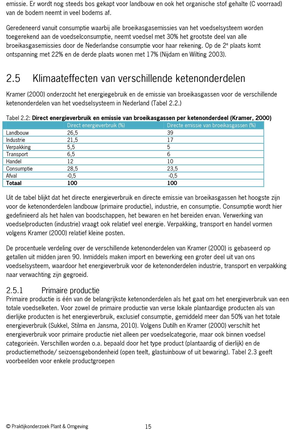 door de Nederlandse consumptie voor haar rekening. Op de 2 