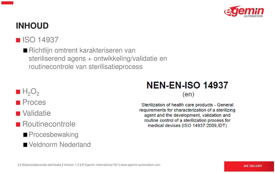 Proces Validatie Routinecontrole Procesbewaking Veldnorm Nederland 2