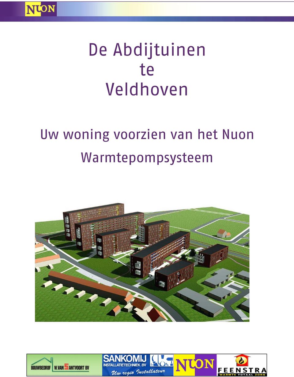 voorzien van het