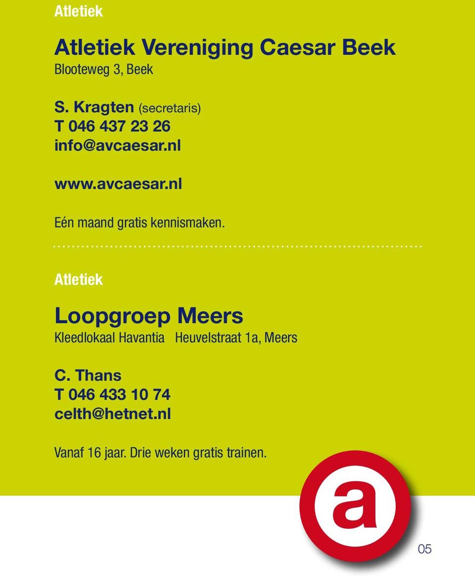 nl www.avcaesar.nl Eén maand gratis kennismaken.