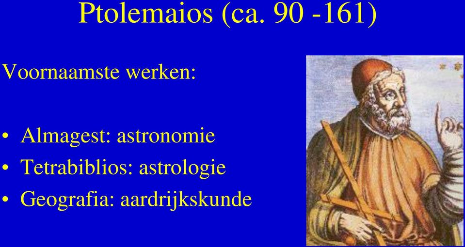 Almagest: astronomie