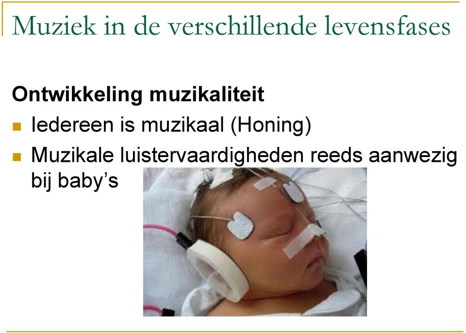 Iedereen is muzikaal (Honing)