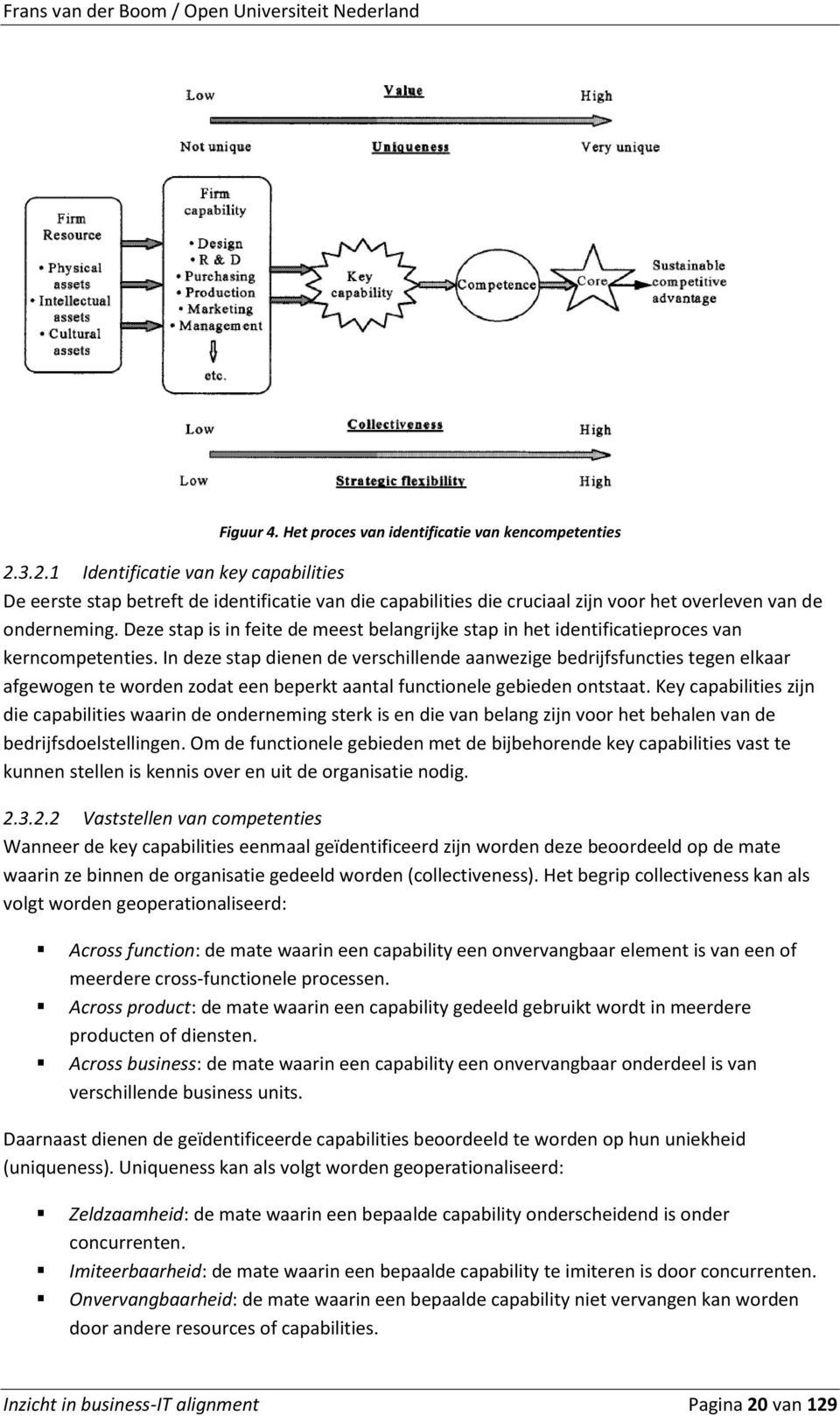 Deze stap is in feite de meest belangrijke stap in het identificatieproces van kerncompetenties.