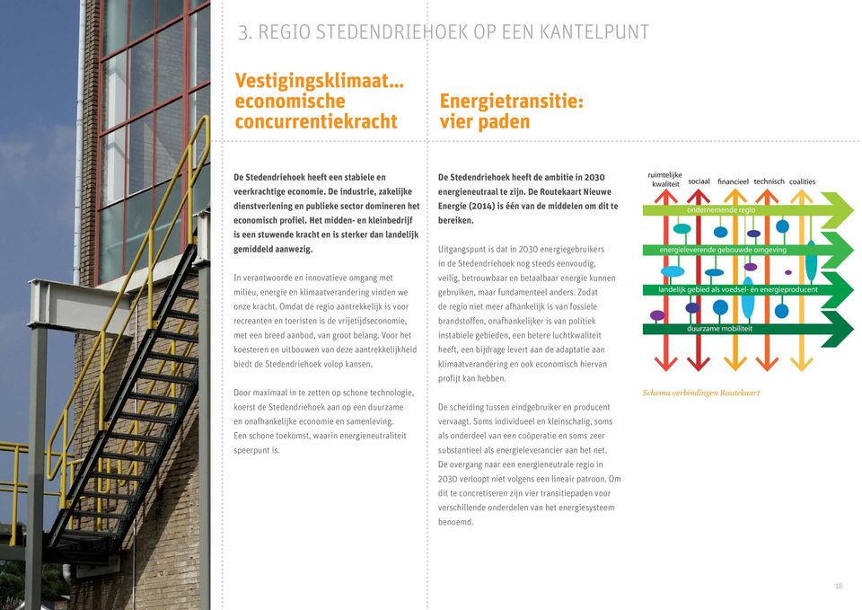 In verantwoorde en innovatieve omgang met milieu, energie en klimaatverandering vinden we onze kracht.