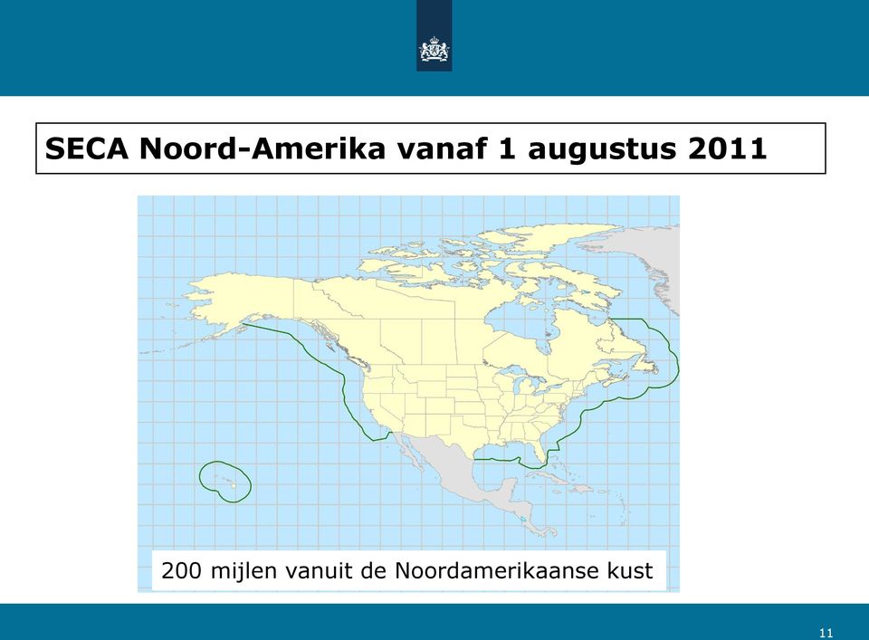 200 mijlen vanuit de