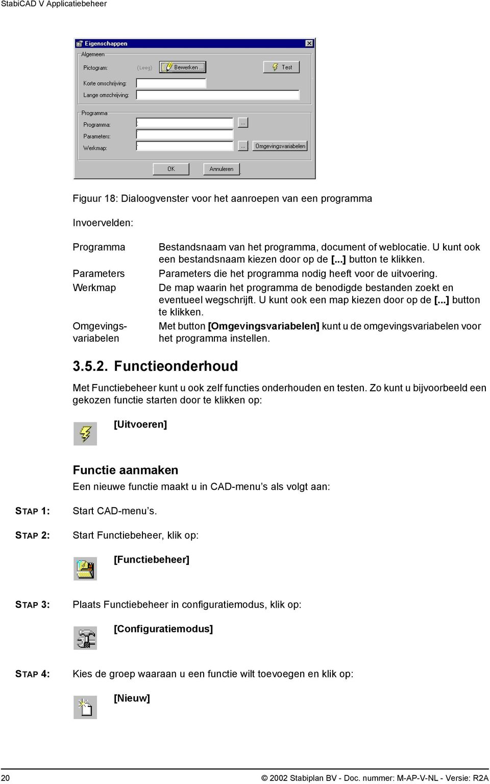 De map waarin het programma de benodigde bestanden zoekt en eventueel wegschrijft. U kunt ook een map kiezen door op de [...] button te klikken.