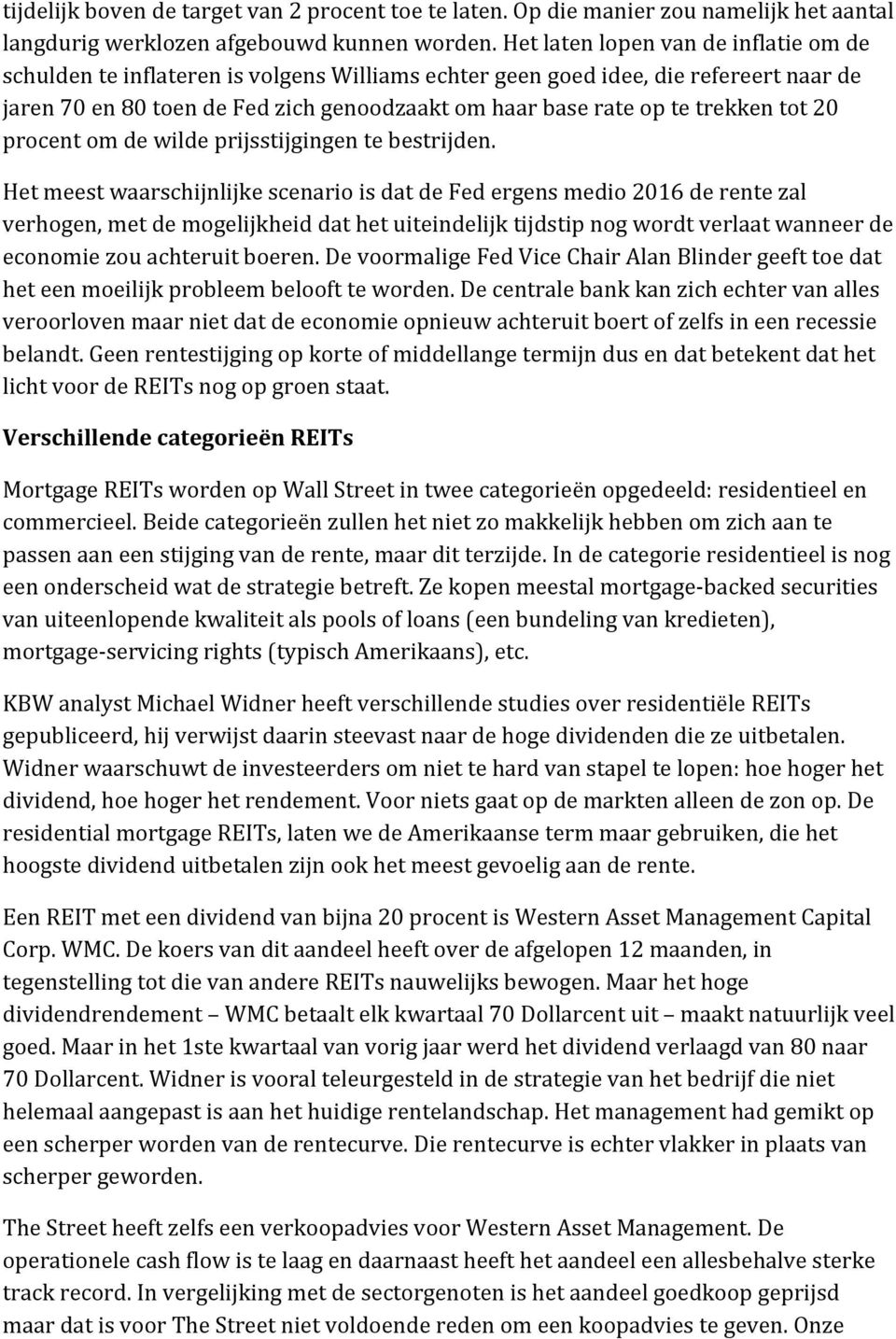 trekken tot 20 procent om de wilde prijsstijgingen te bestrijden.