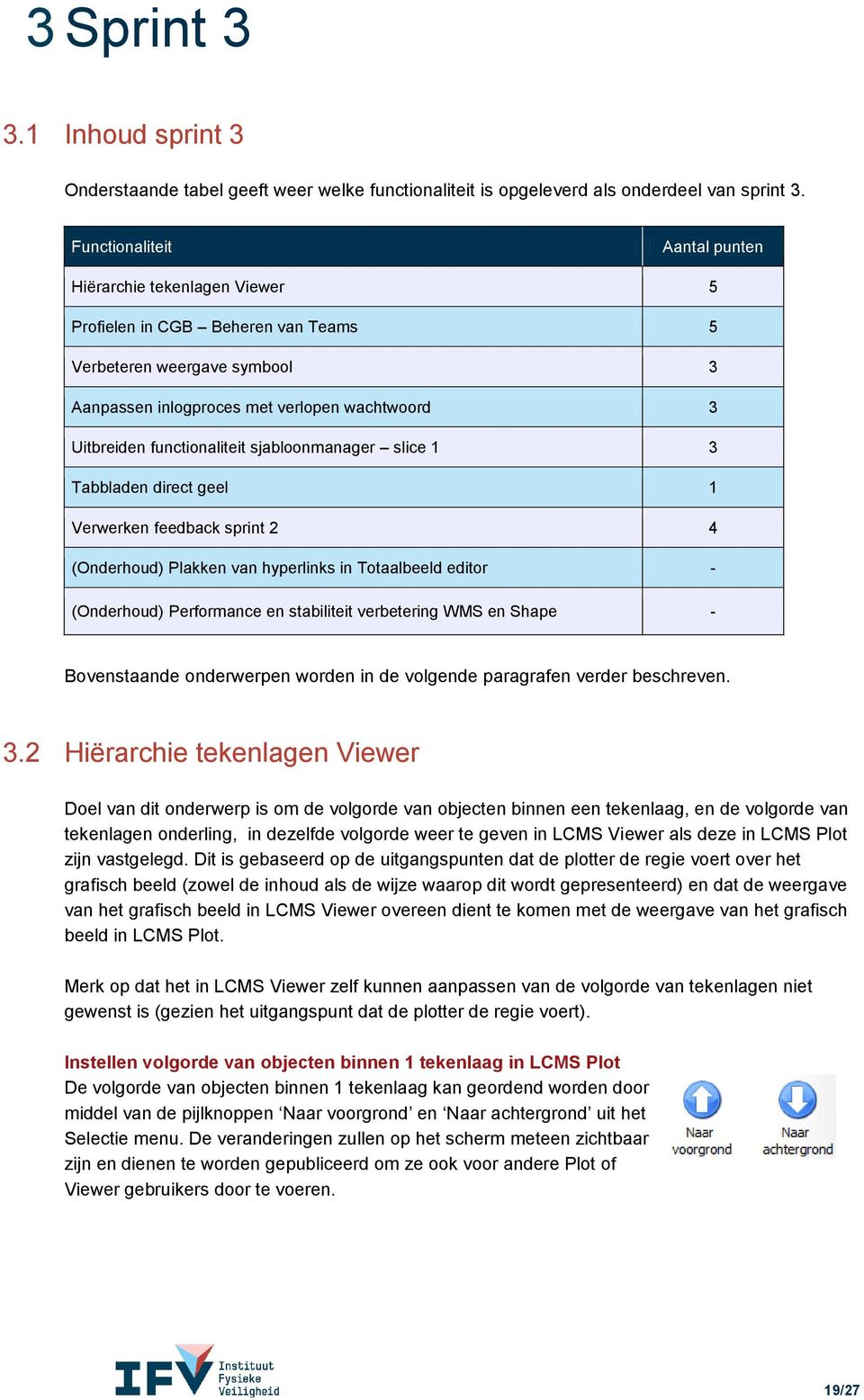 functionaliteit sjabloonmanager slice 1 3 Tabbladen direct geel 1 Verwerken feedback sprint 2 4 (Onderhoud) Plakken van hyperlinks in Totaalbeeld editor - (Onderhoud) Performance en stabiliteit