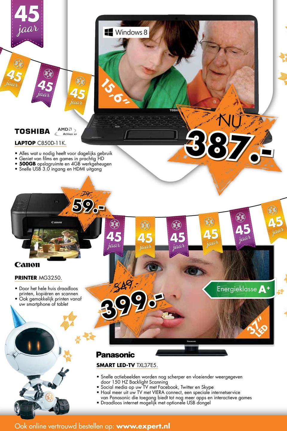 . 9 39 A+ SMART LED-TV TXL37E5.