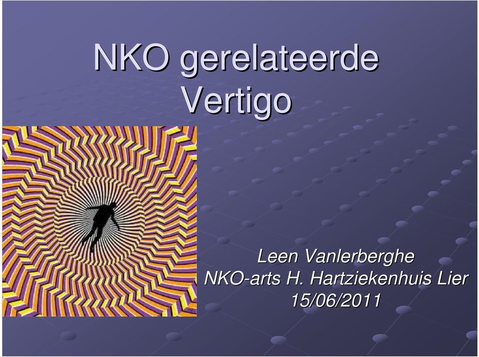 Vanlerberghe NKO-arts