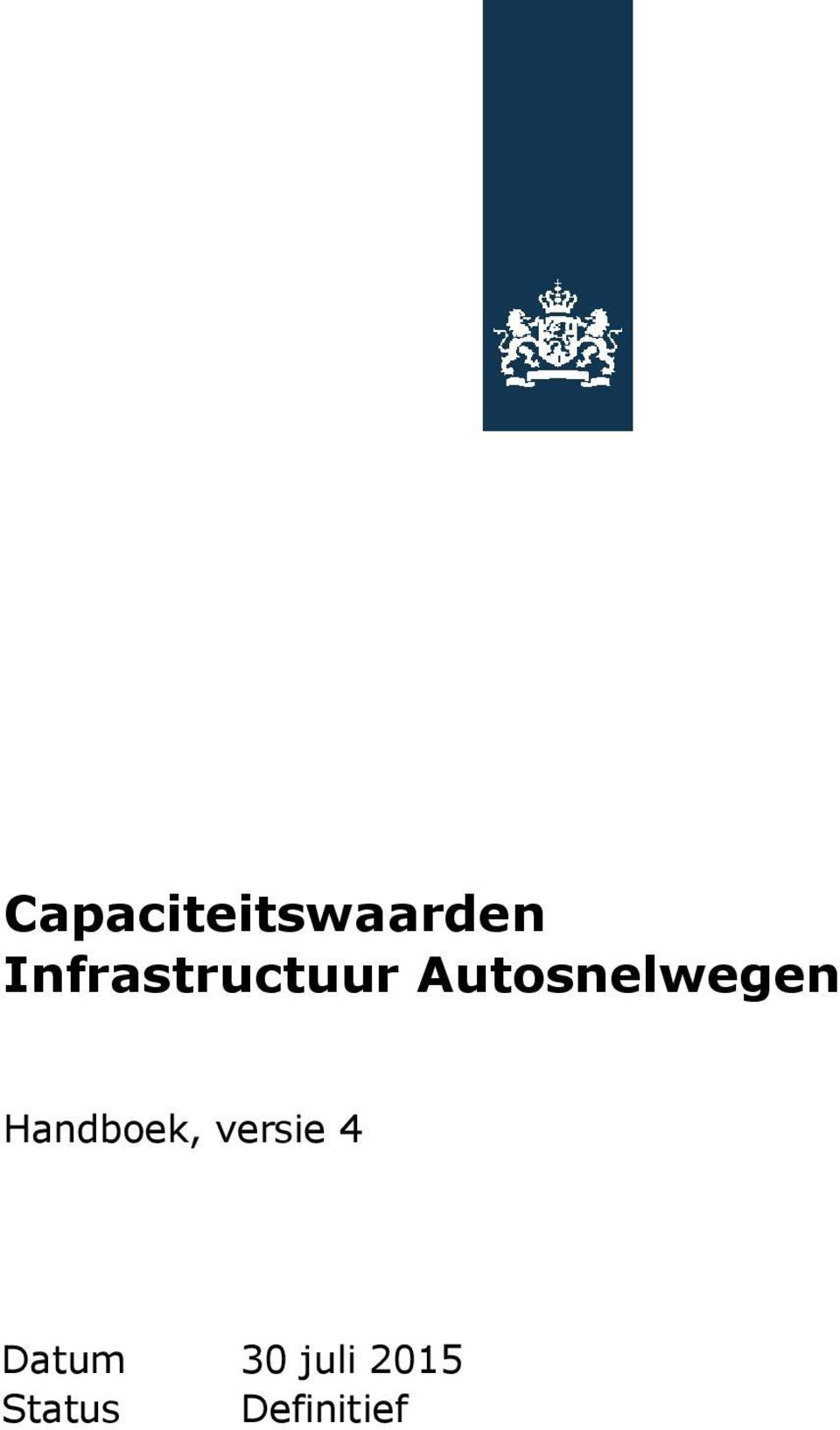 Autosnelwegen Handboek,