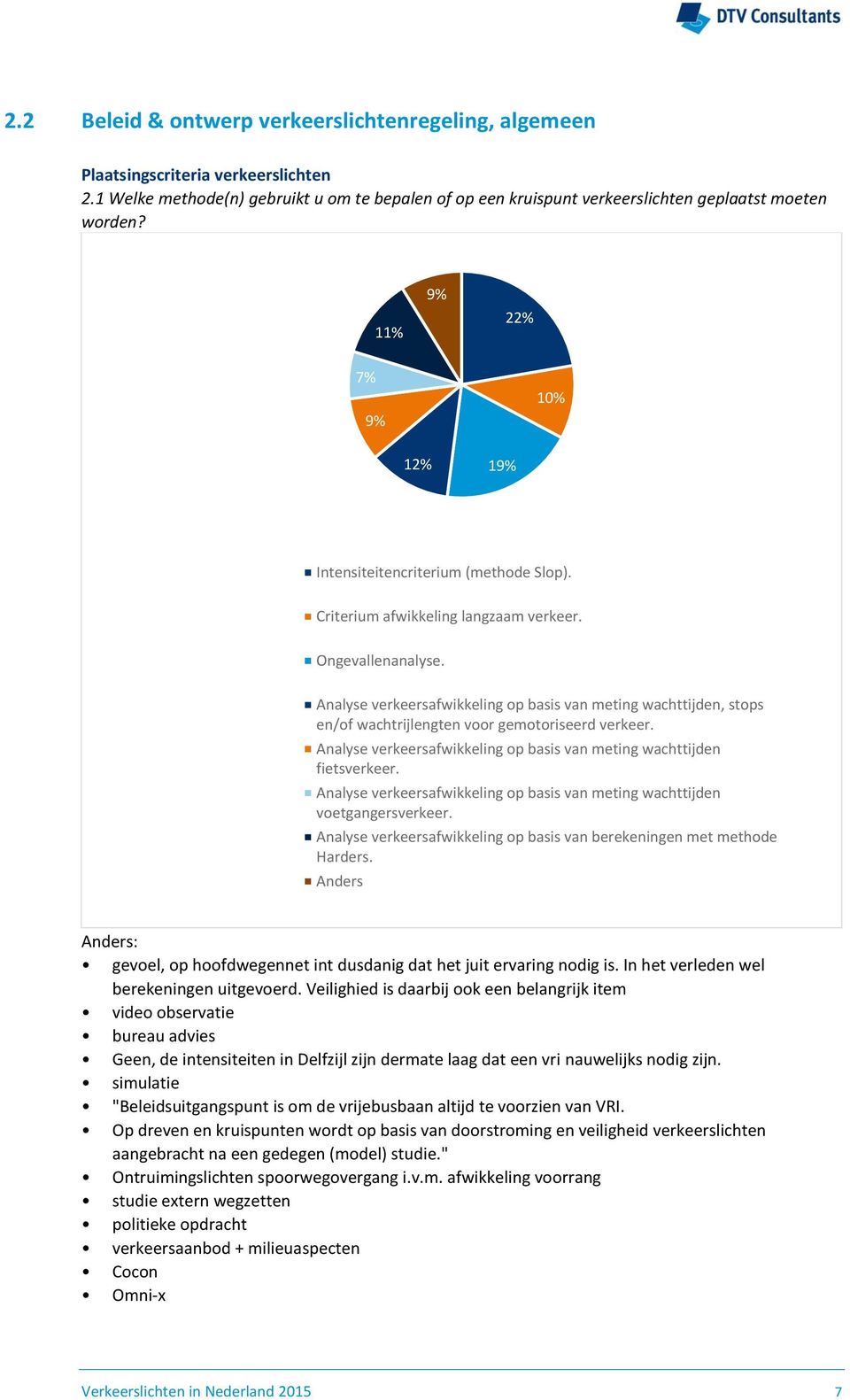 Analyse verkeersafwikkeling op basis van meting wachttijden, stops en/of wachtrijlengten voor gemotoriseerd verkeer. Analyse verkeersafwikkeling op basis van meting wachttijden fietsverkeer.