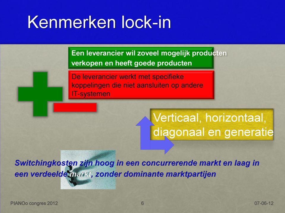 specifieke koppelingen die niet aansluiten op andere