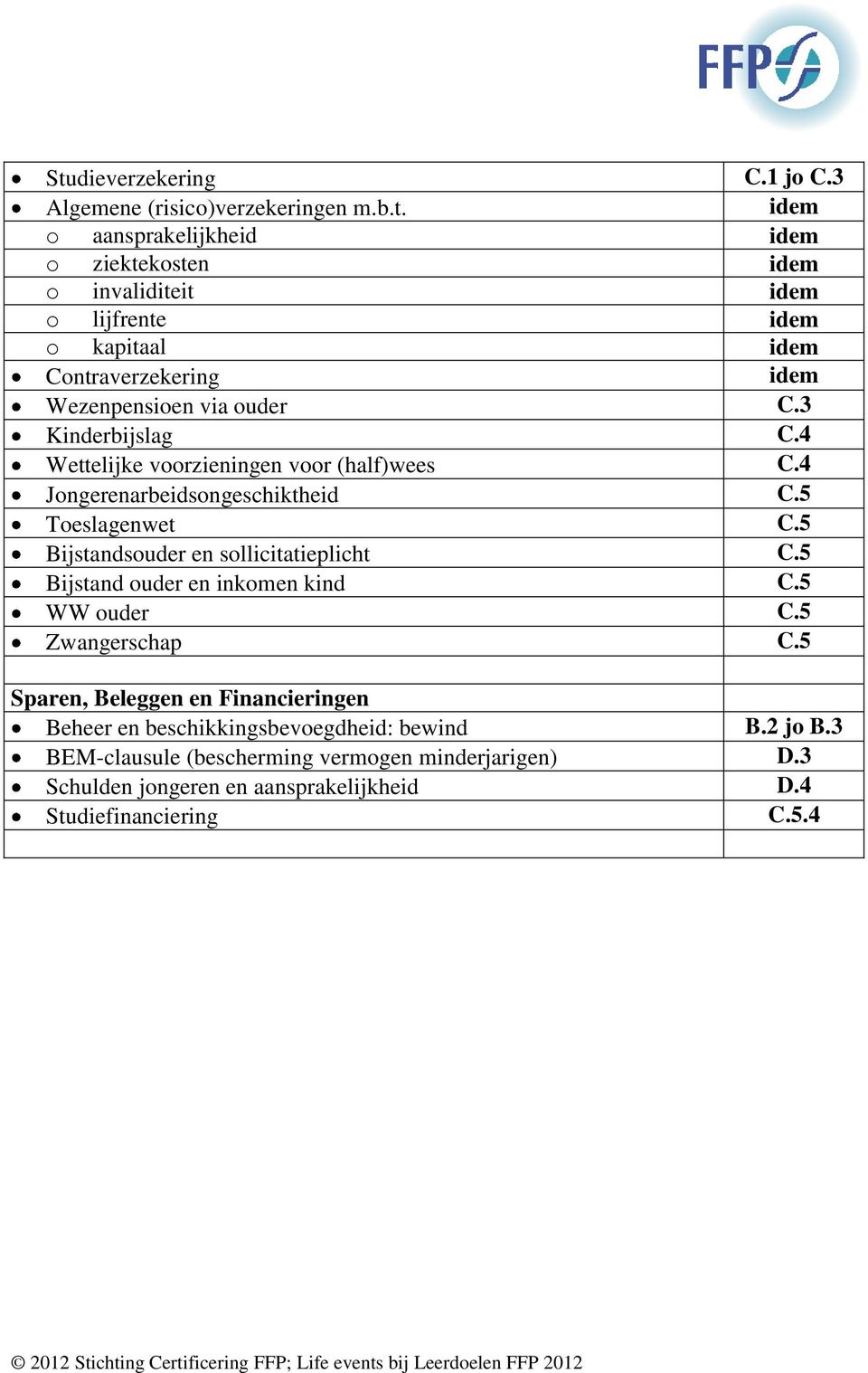 5 Bijstandsouder en sollicitatieplicht C.5 Bijstand ouder en inkomen kind C.5 WW ouder C.5 Zwangerschap C.